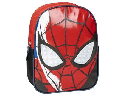 BATOH DĚTSKÝ|MARVEL|SPIDERMAN  FACE|22 x 28 x 9 cm