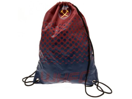 PYTLÍK GYM BAG|WEST HAM UNITED FC  VZOR FADE|33 x 44 cm