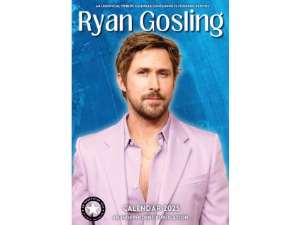 KALENDÁŘ 2025|FILM  RYAN GOSLING (29,7 x 42 cm) A3