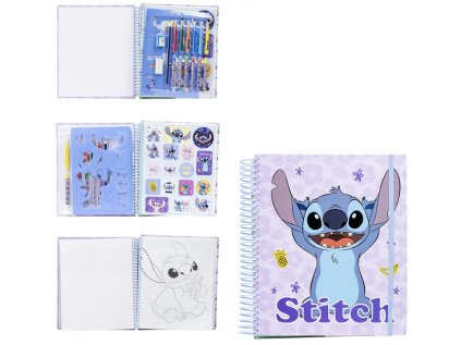 BLOK KREATIVNÍ|DISNEY|LILO & STITCH  STITCH|22 x 26 x 2 cm
