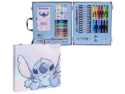 KREATIVNÍ SET KUFŘÍK|DISNEY  LILO & STITCH|31 x 28 x 4 cm