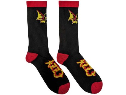 PONOŽKY UNISEX|OZZY OSBOURNE  LOGO AND SIGN|VELIKOST EU 40-45