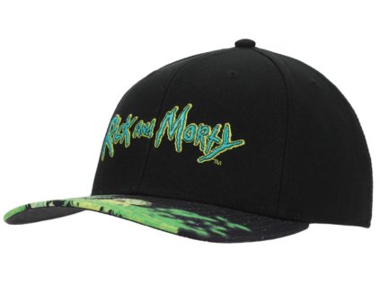 ČEPICE BASEBALLOVÁ|KŠILTOVKA  RICK AND MORTY|ACID VAT SUBLIMATED
