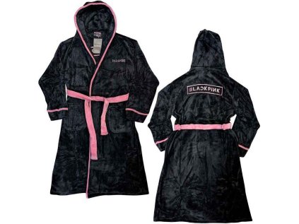 ŽUPAN UNISEX S KAPUCÍ|BLACKPINK (Velikost S/M)