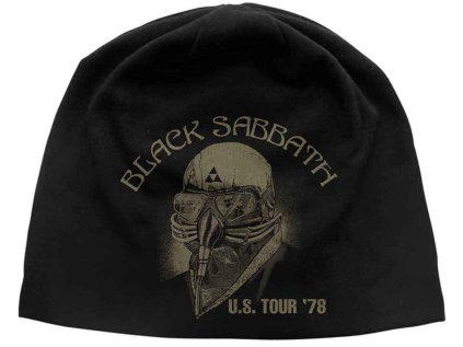 ČEPICE ÚPLETOVÁ ZIMNÍ|BLACK SABBATH  US TOUR '78|ČERNÁ|UNIVERSÁLNÍ