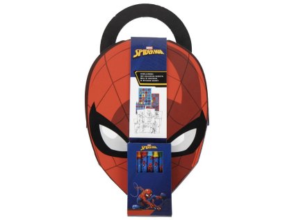 KREATIVNÍ SET3|MARVEL|SPIDERMAN  OMALOVÁNKY-VOSKOVKY-SAMOLEPKY