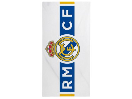 RUČNÍK OSUŠKA|REAL MADRID FC  SIGN & LOGO|70 x 140 cm