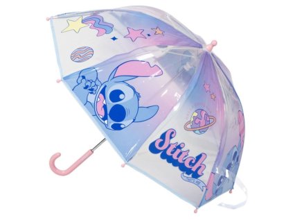 DEŠTNÍK MANUÁLNÍ|DĚTSKÝ|DISNEY  LILO & STITCH|PRŮMĚR 71 cm