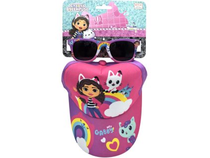 ČEPICE KŠILTOVKA DĚTSKÁ S BRÝLEMI  GABBY'S DOLLHOUSE|HEY GABBY!