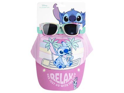 ČEPICE KŠILTOVKA DĚTSKÁ S BRÝLEMI  DISNEY|LILO & STITCH|RELAX FLOW