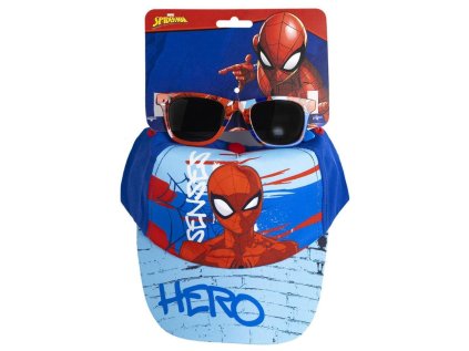 ČEPICE KŠILTOVKA DĚTSKÁ S BRÝLEMI  MARVEL|SPIDERMAN|HERO OF SENSES