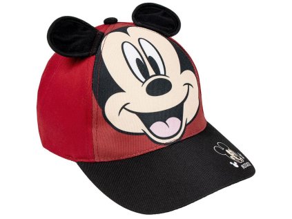 ČEPICE BASEBALLOVÁ|DĚTSKÁ|DISNEY  MICKEY MOUSE|FACE WITH 3D EARS