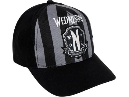 ČEPICE BASEBALLOVÁ|KŠILTOVKA  WEDNESDAY|NEVERMORE ACADEMY CREST
