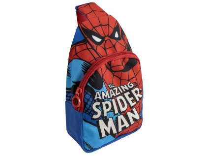 BATOH DĚTSKÝ|PŘES RAMENO|MARVEL  SPIDERMAN|AMAZING|13 x 23 x 7 cm