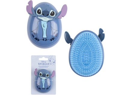 KARTÁČ NA VLASY|DISNEY  LILO & STITCH|CUTENESS|7 x 9 x 4 cm