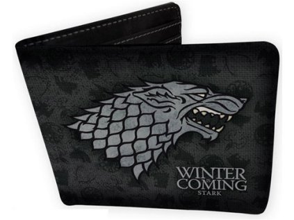 PENĚŽENKA OTEVÍRACÍ|GAME OF THRONES  STARK|11 x 9,5 cm