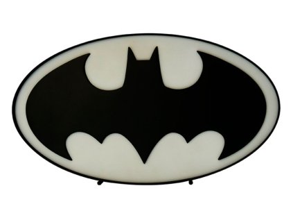 LAMPA DEKORATIVNÍ|DC COMICS|BATMAN  LOGO|25 x 14 x 6 cm