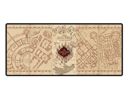 PODLOŽKA POD MYŠ|HARRY POTTER  MARAUDER'S MAP|90 x 40 x 0,3 cm