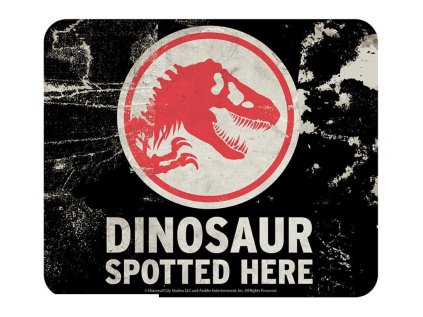 PODLOŽKA POD MYŠ|JURASSIC WORLD  DINOSAUR|23,5 x 19,5 x 0,3 cm