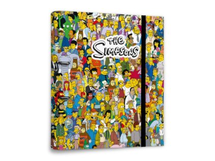 KROUŽKOVÝ POŘADAČ|THE SIMPSONS  CHARACTERS|28 x 32 x 7 cm