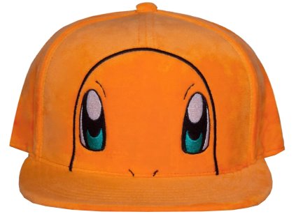 ČEPICE KŠILTOVKA|SNAPBACK|POKÉMON  CHARMANDER FACE|NASTAVITELNÁ