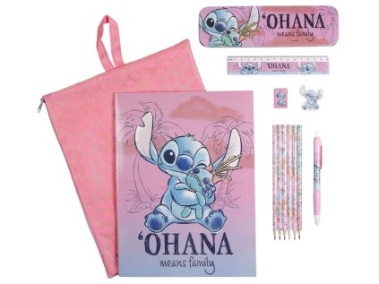 ŠKOLNÍ POMŮCKY SET8|DISNEY  LILO & STITCH|23 x 29 x 2,5 cm