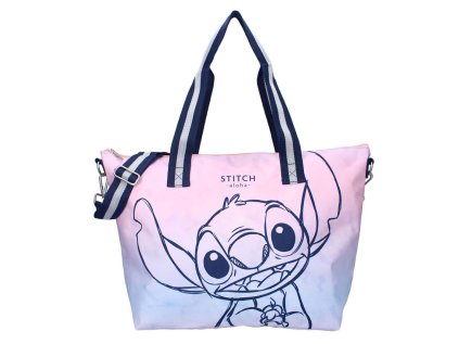 TAŠKA DÁMSKÁ|NA RAMENO|DISNEY  LILO & STITCH|ALOHA|32 x 48 x 14 cm