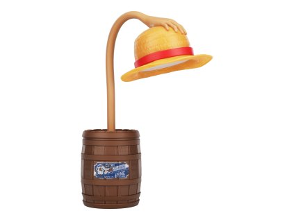LAMPA DEKORATIVNÍ 3D|ONE PIECE  3D BARREL WITH STRAW HAT|12 x 28 cm