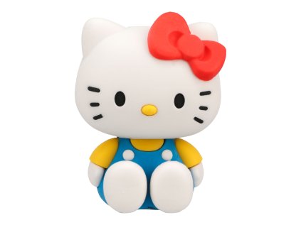 FIGURKA GUMA|HELLO KITTY  3D KITTY WITH BOW|6 x 7 x 5 cm