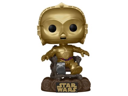 FIGURKA SBĚRATELSKÁ|POP! VINYL  STAR WARS|C-3PO|9 cm