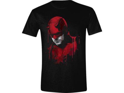 TRIČKO PÁNSKÉ|MARVEL|DAREDEVIL  CHARACTER|ČERNÉ