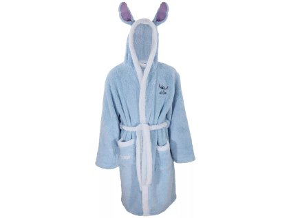 ŽUPAN UNISEX S KAPUCÍ|LILO & STITCH  STITCH|MODRÝ|VELIKOST (L/XL)
