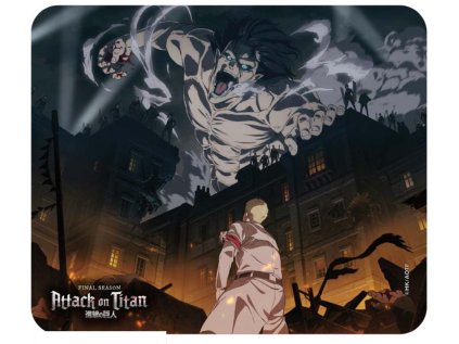PODLOŽKA POD MYŠ|ATTACK ON TITAN  FINAL SEASON|23,5 x 19,5 x 0,3 cm