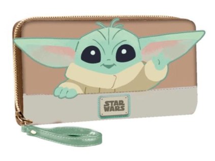 PENĚŽENKA DÁMSKÁ|PSANÍČKO|STAR WARS  THE MANDALORIAN|GROGU