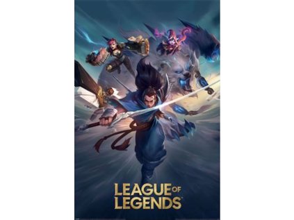 PLAKÁT 61 x 91,5 cm  LEAGUE OF LEGENDS|KEYART