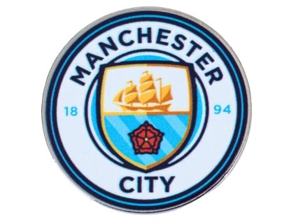 ODZNÁČEK SE ŠPENDLÍKEM  FC MANCHESTER CITY|CREST