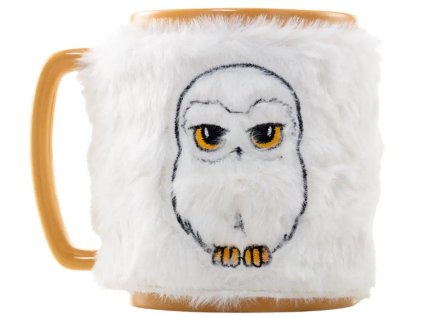 HRNEK KERAMICKÝ|HARRY POTTER  440 ml|HEDWIG|S CHLUPATÝM OBALEM