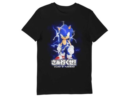 TRIČKO PÁNSKÉ|SONIC THE HEDGEHOG (Velikost S)