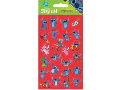 SAMOLEPKY|SET 25 KUSŮ|DISNEY  LILO & STITCH|10 x 20 x 0,2 cm