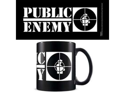 HRNEK KERAMICKÝ|PUBLIC ENEMY  315 ml|CROSSHAIRS LOGO