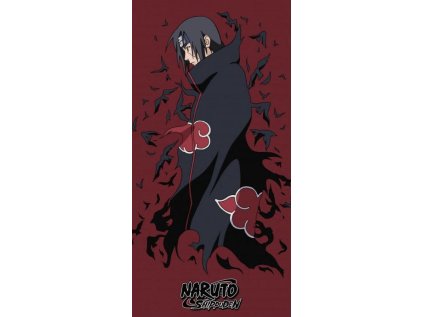 RUČNÍK OSUŠKA|NARUTO SHIPPUDEN  ITACHI UCHIHA VER. 1|70 x 140 cm