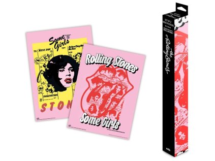 PLAKÁT 38 x 52 cm|SET 2 KUSŮ  ROLLING STONES|SOME GIRLS