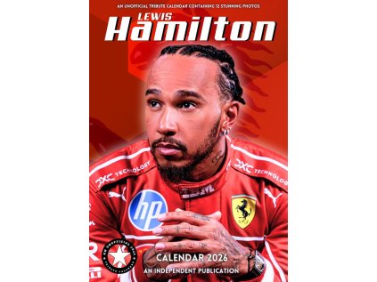 KALENDÁŘ 2026|MOTOR-SPORT  LEWIS HAMILTON (29,7 x 42 cm) A3