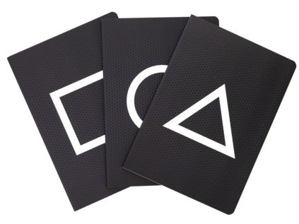 BLOK|SEŠIT A5 SET3|SQUID GAME  SYMBOLS|14,8 x 21 cm
