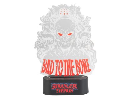 LAMPA DEKORATIVNÍ|STRANGER THINGS  BAD TO THE BONE|16 x 24 x 6 cm