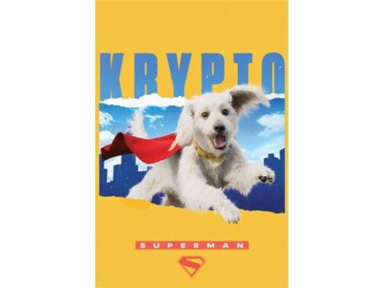 PLAKÁT 61 x 91,5 cm|DC COMICS  SUPERMAN|KRYPTO