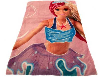 DEKA FLEECE|BARBIE  130 x 170 cm|BARBIE AS A MERMAID