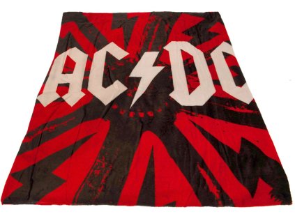 DEKA FLEECE|AC/DC  150 x 200 cm|LOGO AND TEXT