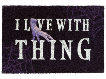 ROHOŽKA|NETFLIX|WEDNESDAY  I LIVE WITH THING|60 x 40 cm