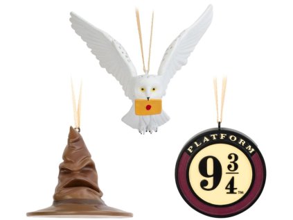 DEKORACE 3D|HARRY POTTER  SORTING HAT|HEDWIG|PLATFORM 9 3/4